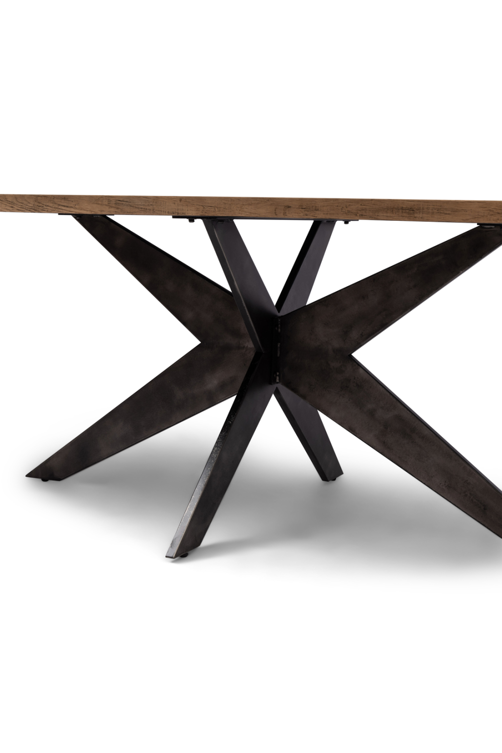 Industrial Oak Dining Table | Rivièra Maison Falcon Crest | Wood Furniture