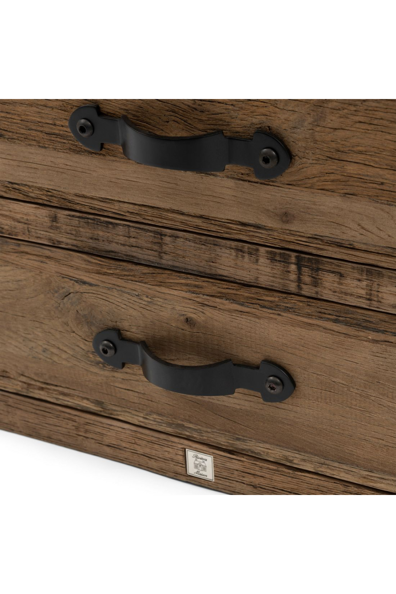 Rustic Oak Chest of Drawers | Rivièra Maison Connaught | Woodfurniture.com