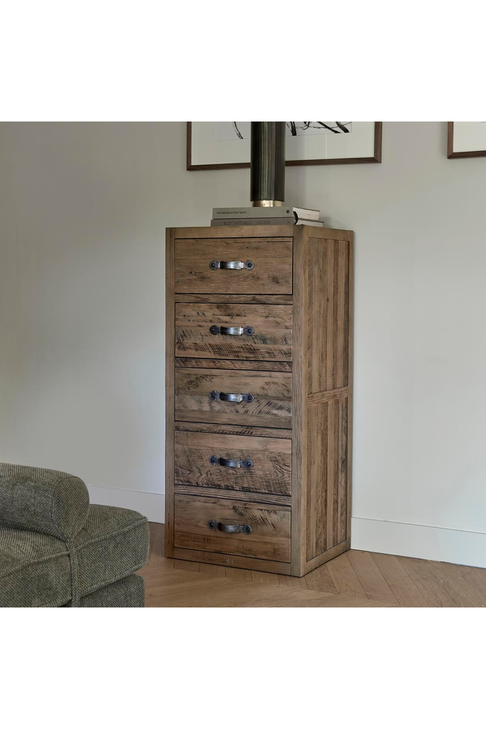 Rugged Wood Chest of Drawers | Rivièra Maison Connaught | Woodfurniture.com