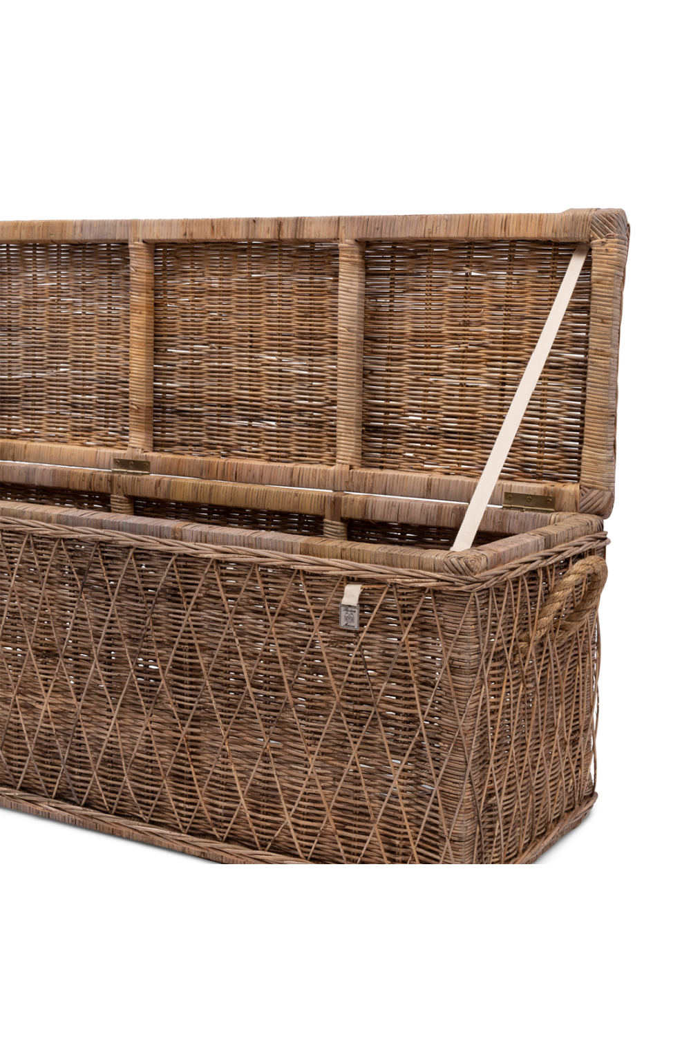 Hand-Braided Rattan Trunk | Rivièra Maison Nusa Dua  | Woodfurniture.com