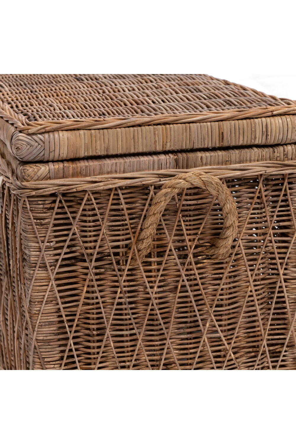 Hand-Braided Rattan Trunk | Rivièra Maison Nusa Dua  | Woodfurniture.com