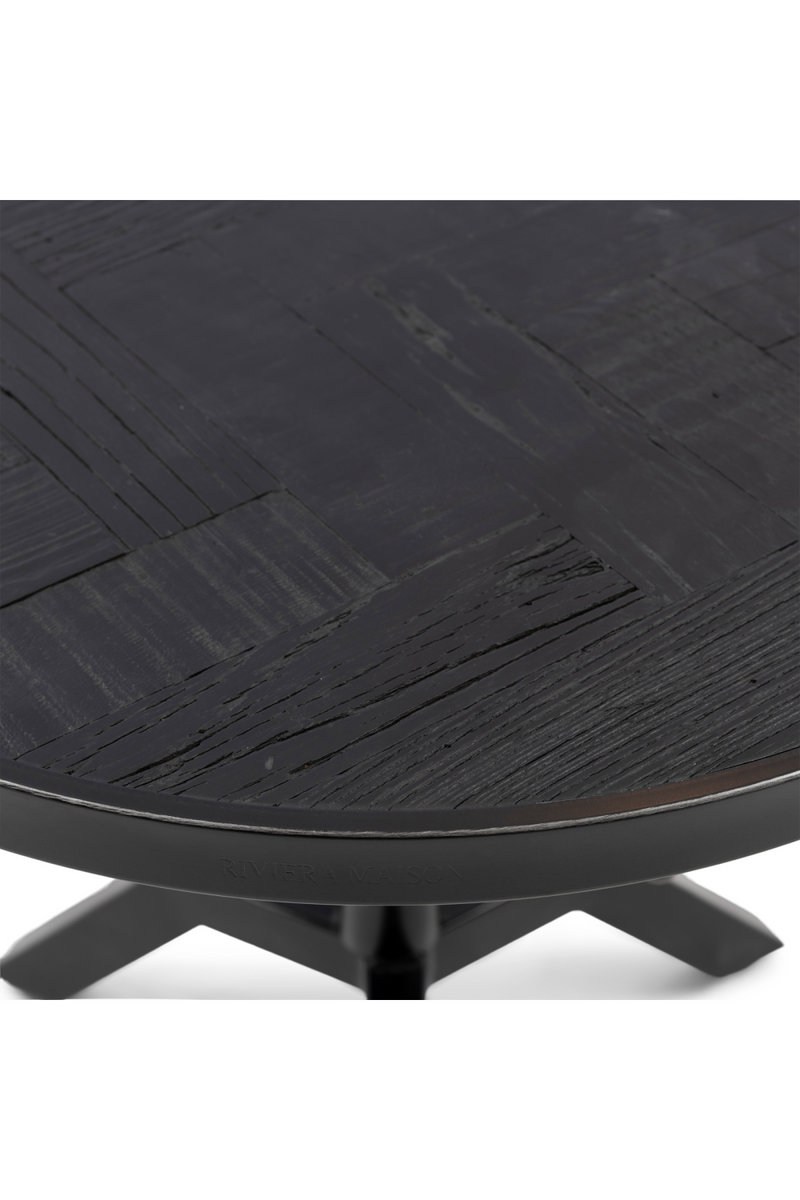 Black Ash Wood Coffee Table | Rivièra Maison Kirkwood | Wood Furniture