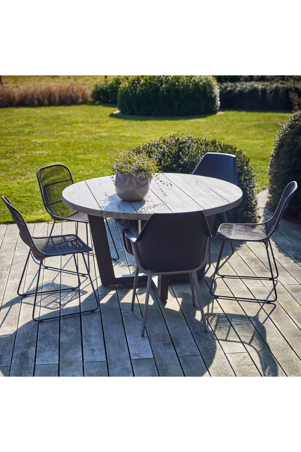 Slatted Teak Garden Table | Rivièra Maison Bondi Beach | Woodfurniture.com