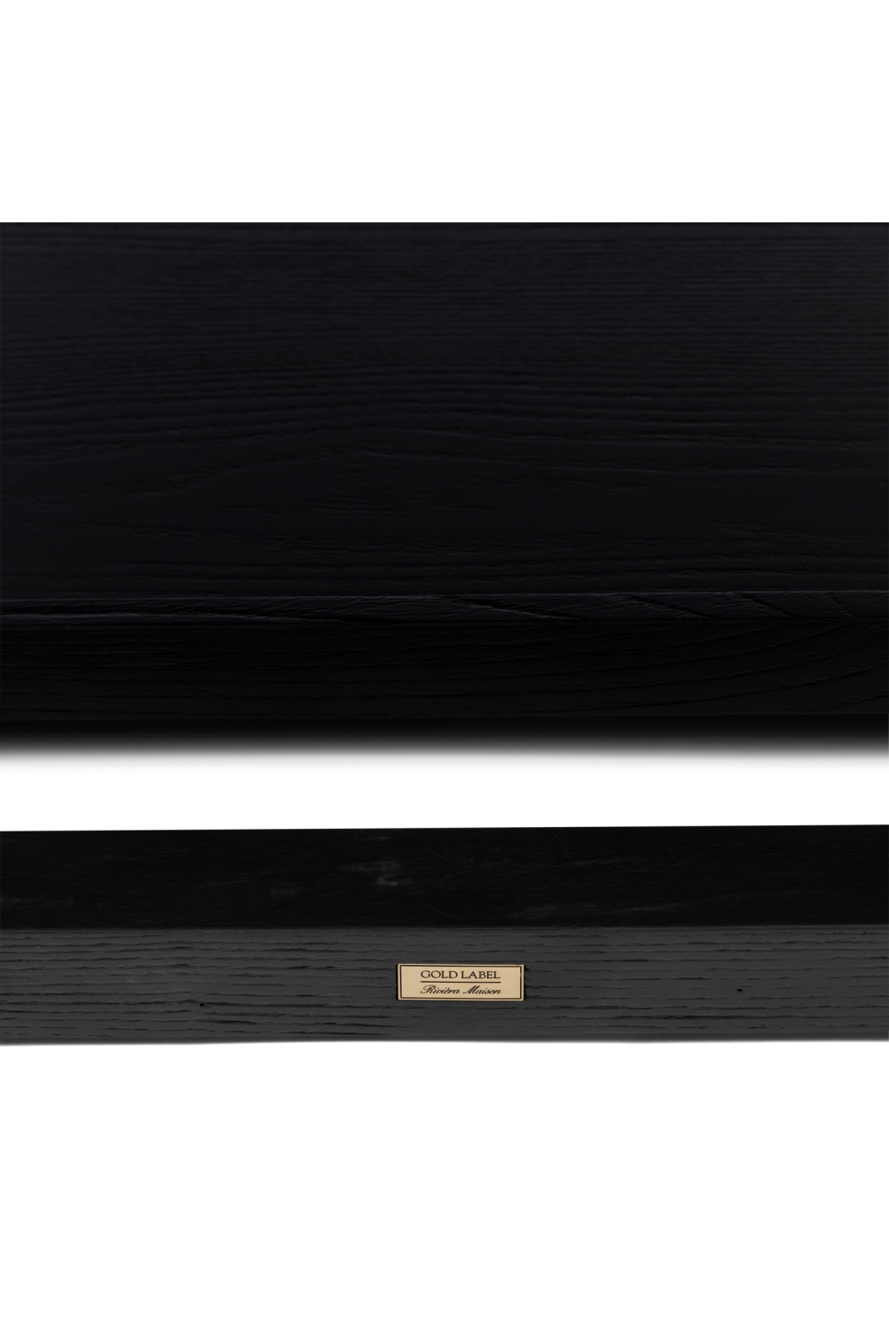 Black Ash Wood Coffee Table | Rivièra Maison Colombe | Woodfurniture.com