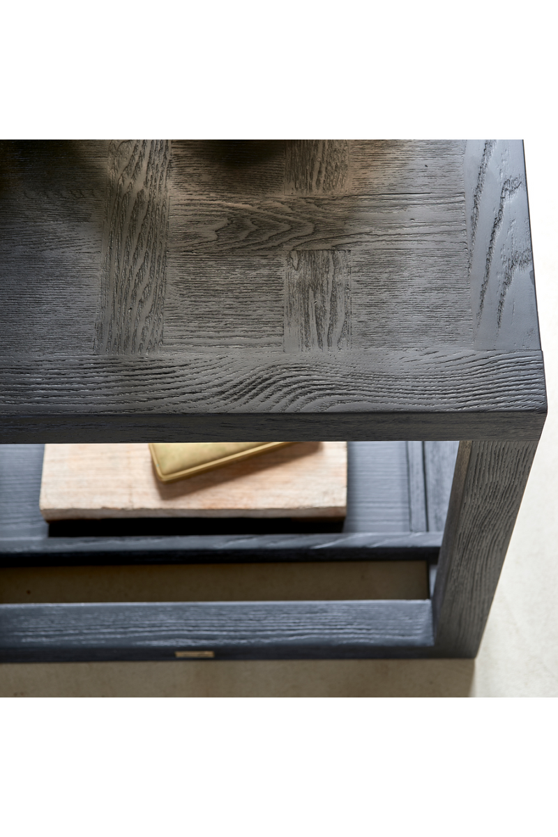 Black Wooden Side Table | Rivièra Maison Colombe | Woodfurniture.com