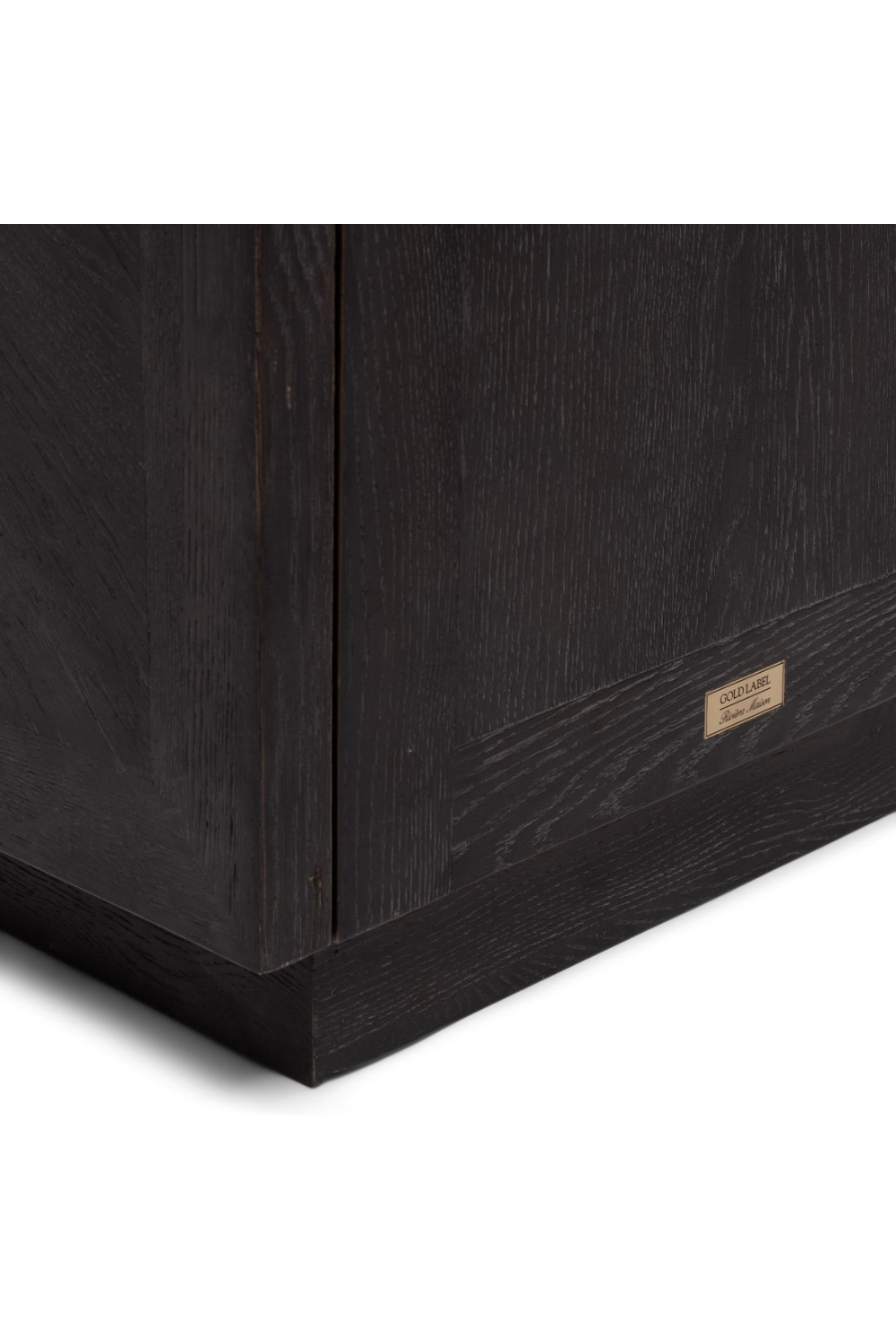 Black Oak Modern Cabinet | Rivièra Maison 5th Avenue | Woodfurniture.com