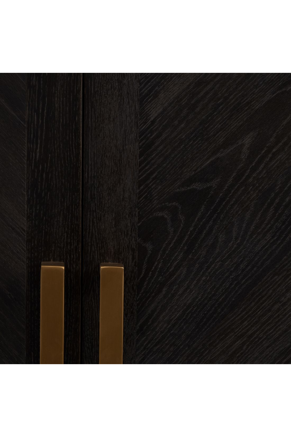 Black Oak Modern Cabinet | Rivièra Maison 5th Avenue | Woodfurniture.com