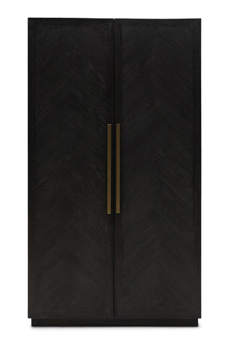 Black Oak Modern Cabinet | Rivièra Maison 5th Avenue | Woodfurniture.com