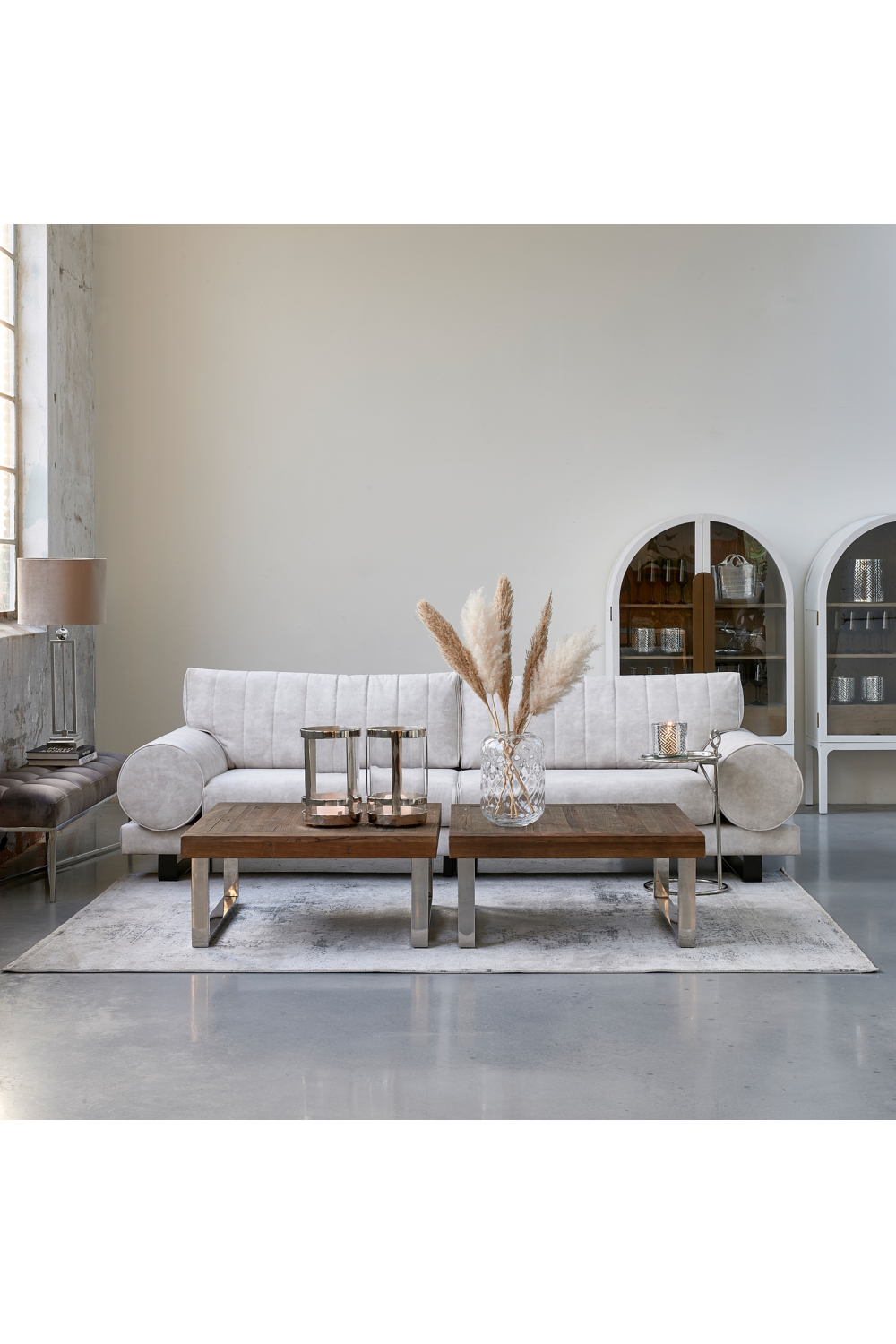 Rectangular Elm Coffee Table | Rivièra Maison Washington | Woodfurniture.com