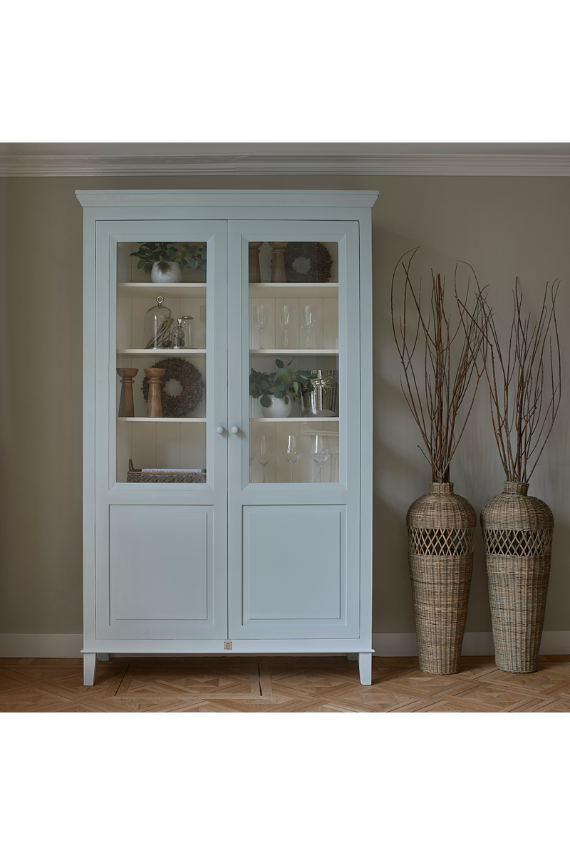 Gray Contemporary Display Cabinet | Rivièra Maison Bedford | Woodfurniture.com
