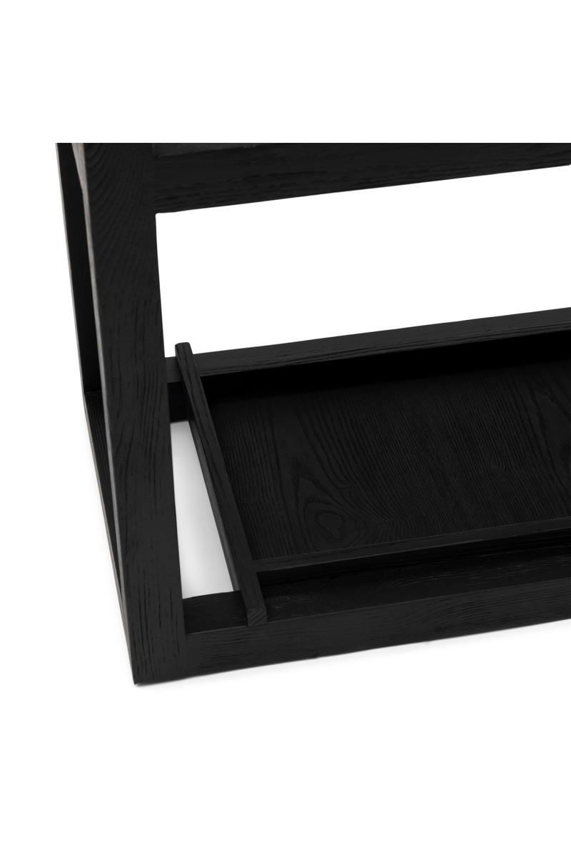 Black Ash Wood Side Table | Rivièra Maison Colombe | Woodfurniture.com
