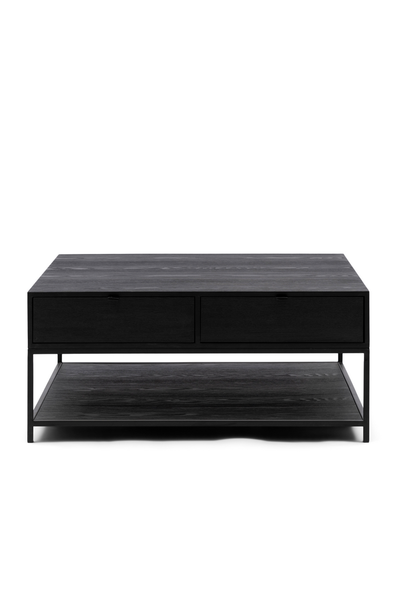 Black Wooden Coffee Table | Rivièra Maison The Bobby | Woodfurniture.com