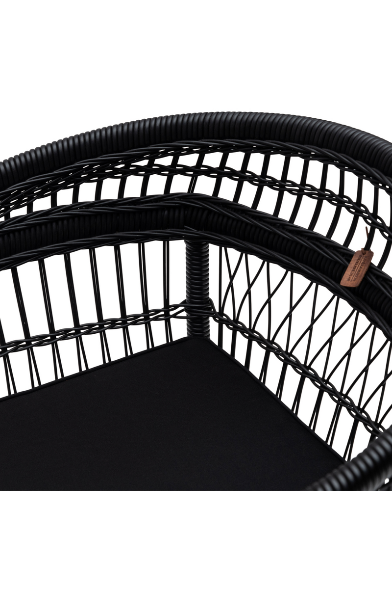 Black Wicker Outdoor Chair | Rivièra Maison Victoria Falls | Woodfurniture.com