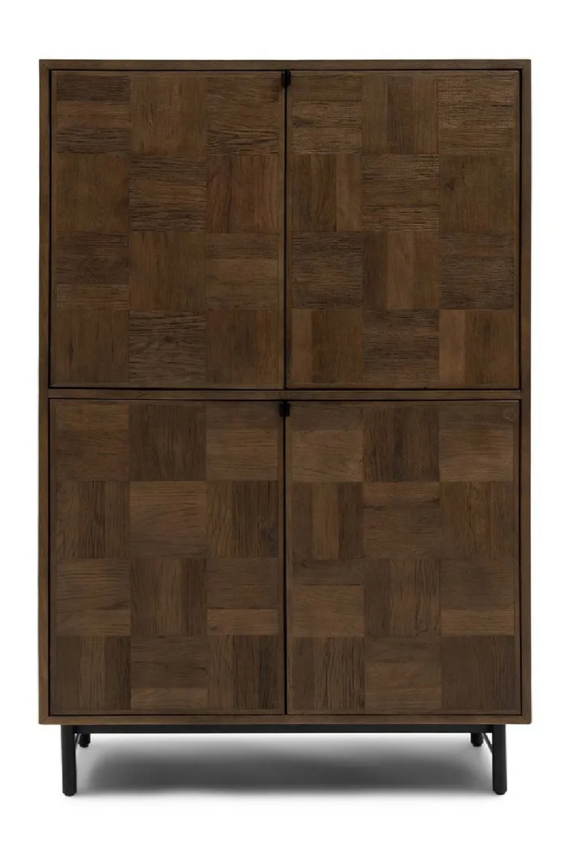 Oak Parquet Cabinet | Rivièra Maison Mac Arthur | Woodfurniture.com