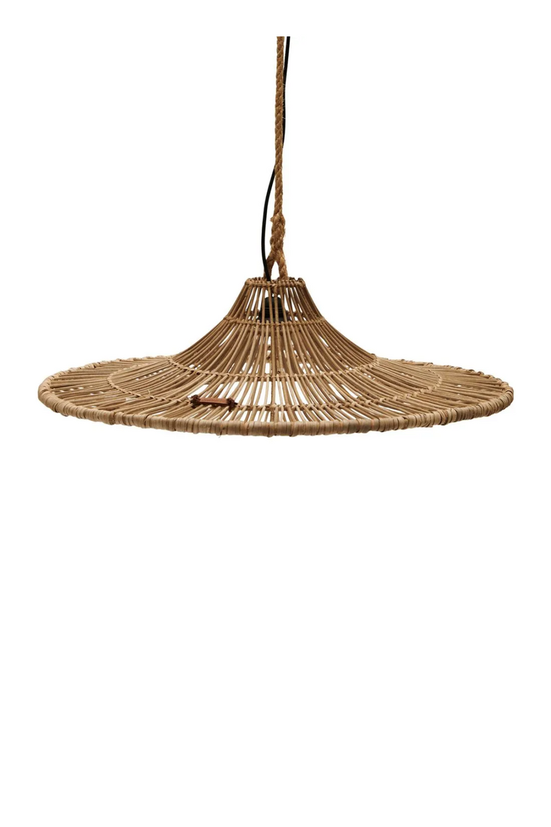 Wicker Rustic Pendant Lamp | Rivièra Maison Casablanca | Woodfurniture.com