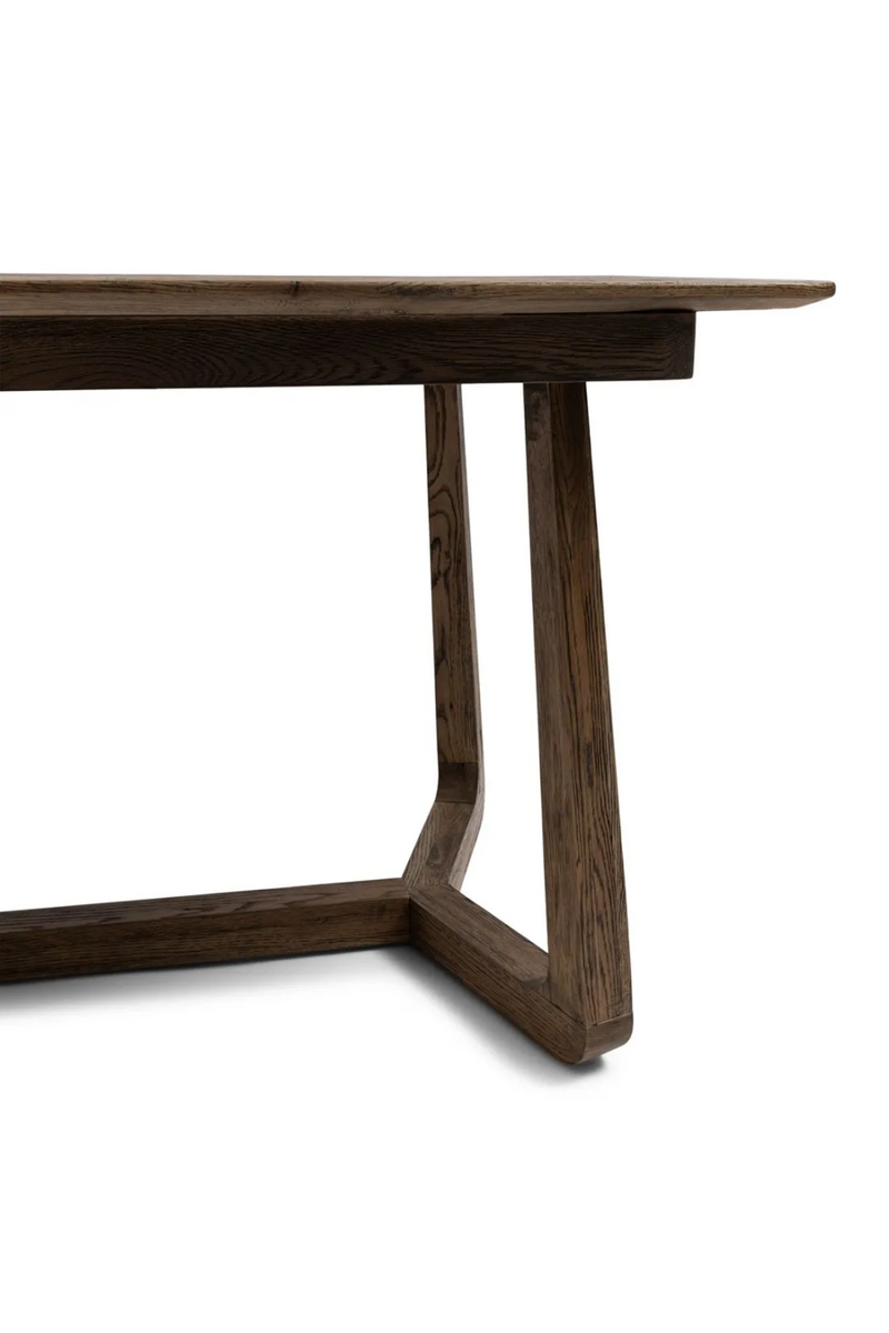 Natural Oak Extendable Dining Table | Rivièra Maison Miller | Woodfurniture.com