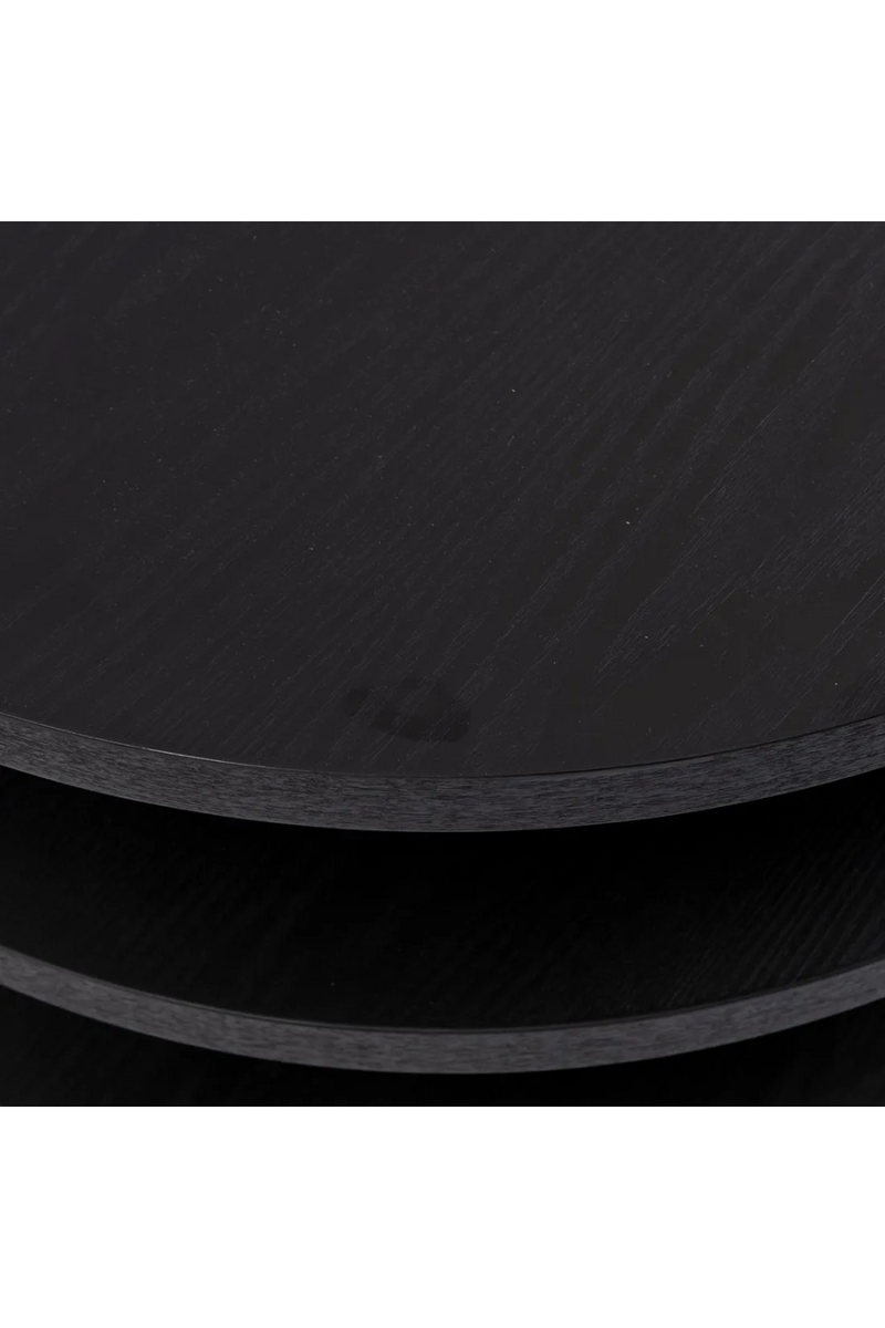 Black Semi-Circular Coffee Tables (2) | Rivièra Maison Savannah | Woodfurniture.com