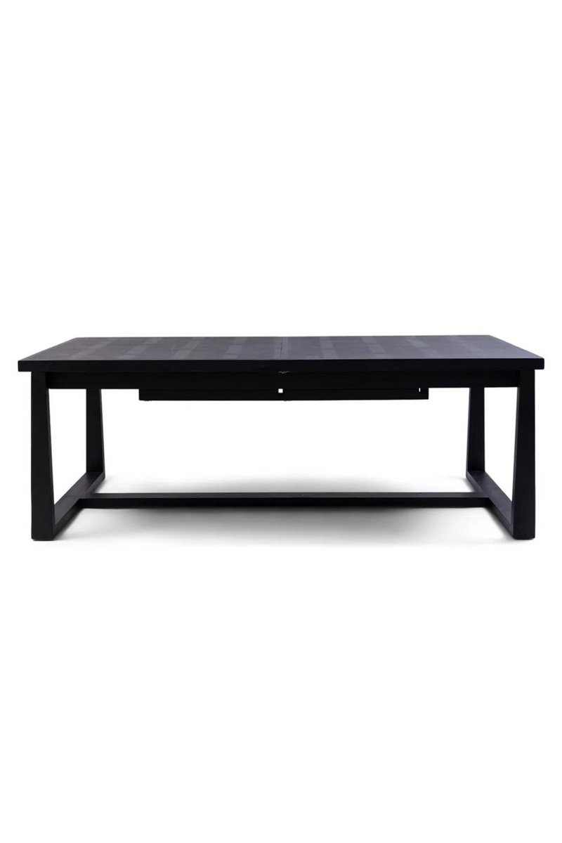 Black Wooden Extendable Dining Table | Rivièra Maison Colombe | Woodfurniture.com