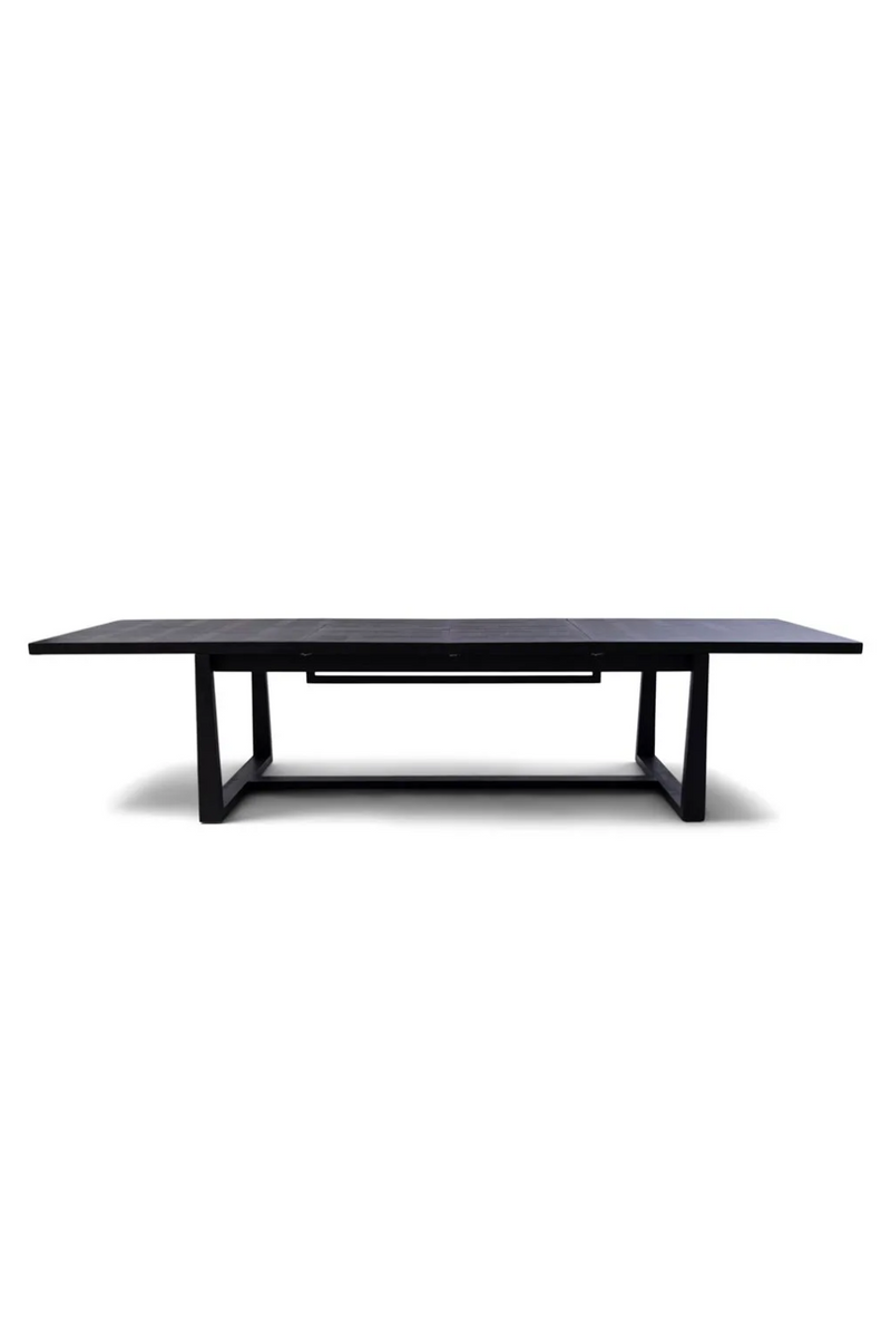 Black Wooden Extendable Dining Table | Rivièra Maison Colombe | Woodfurniture.com