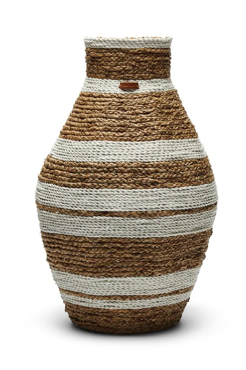 Hand-woven Rafia Vase | Rivièra Maison Emelisse | Woodfurniture.com