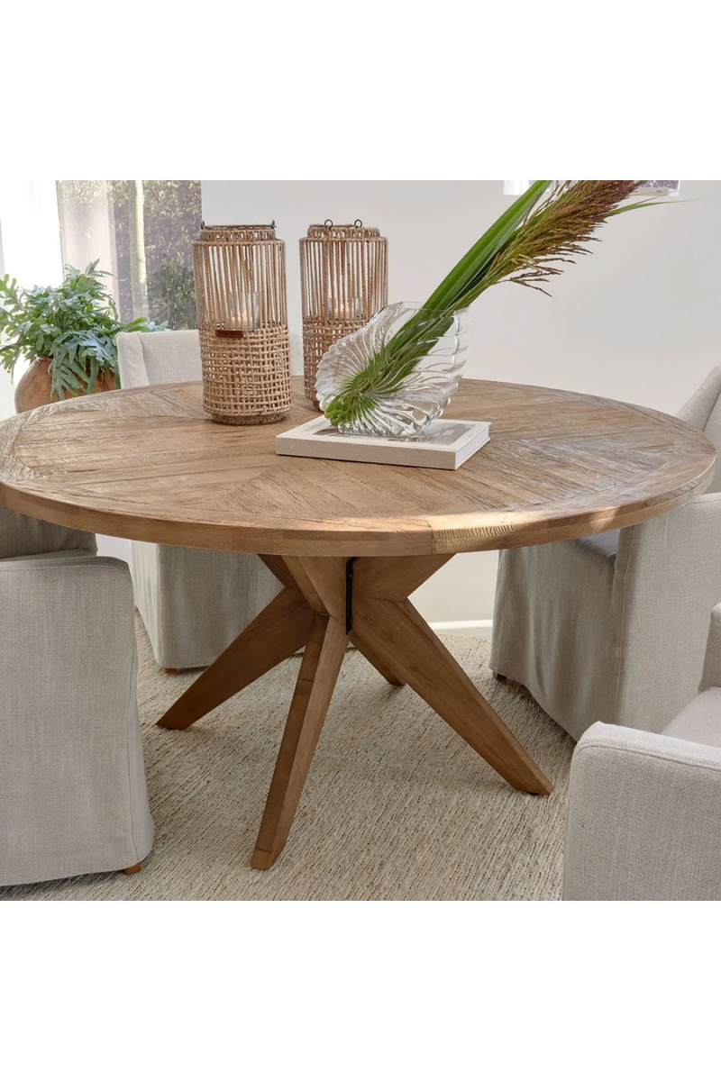 Solid Oak Dining Table | Rivièra Maison Portland | Woodfurniture.com