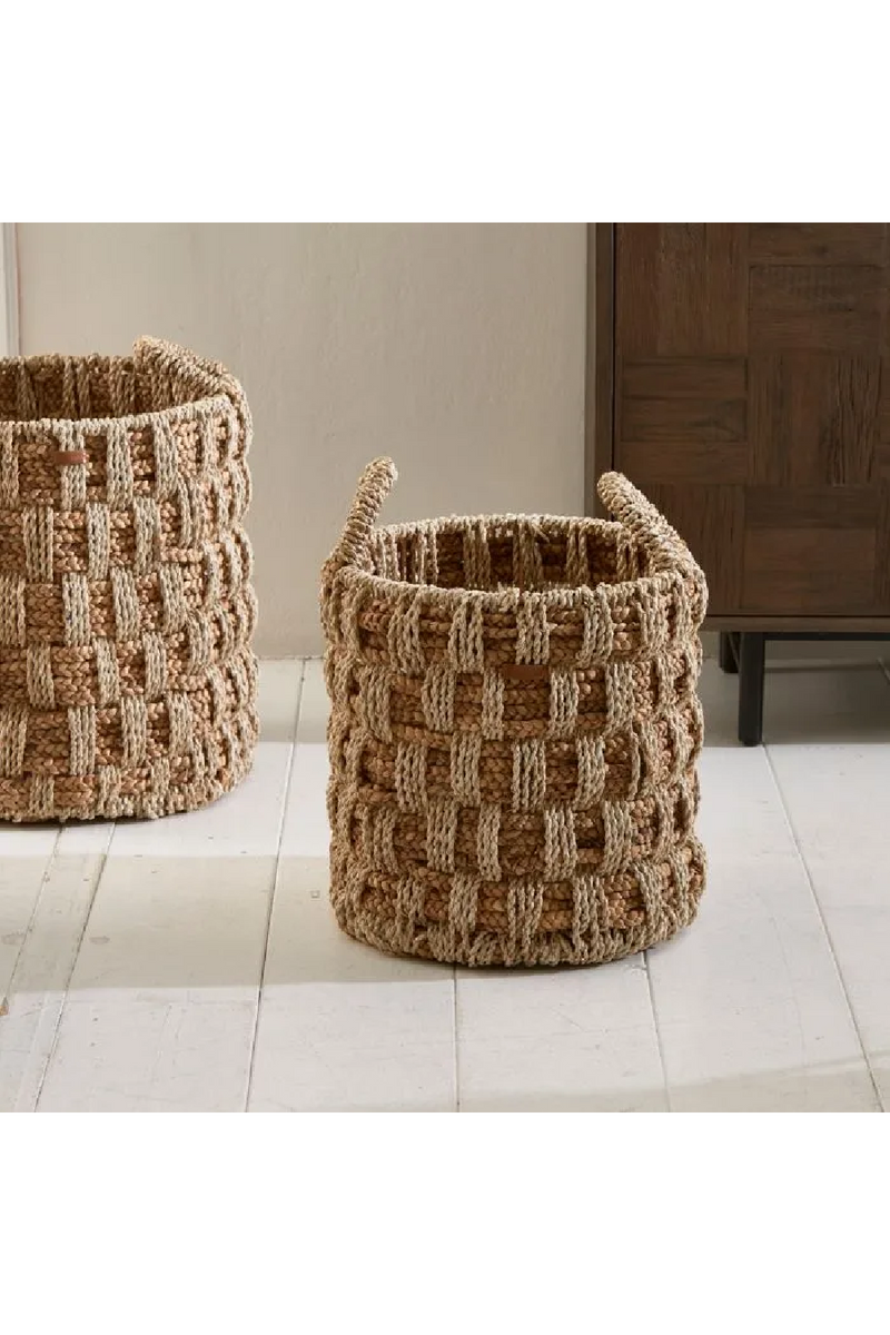 Braided Water Hyacinth Basket | Rivièra Maison Mahamaya | Woodfurniture.com