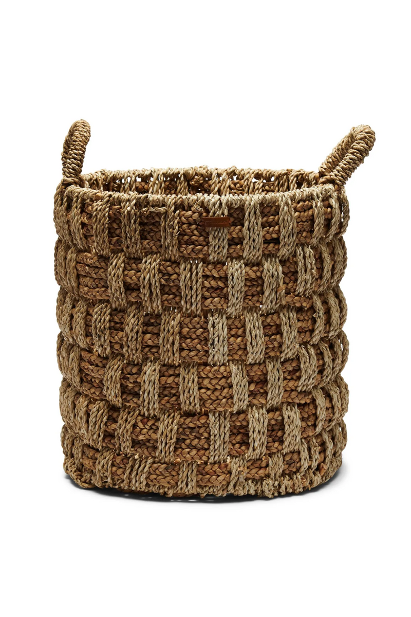 Braided Water Hyacinth Basket | Rivièra Maison Mahamaya | Woodfurniture.com