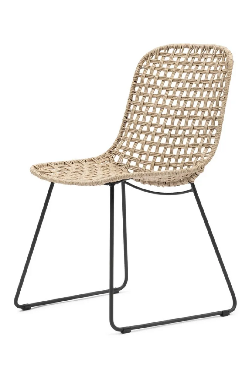 Openwork Wicker Outdoor Dining Chair | Rivièra Maison Jakarta | Woodfurniture.com
