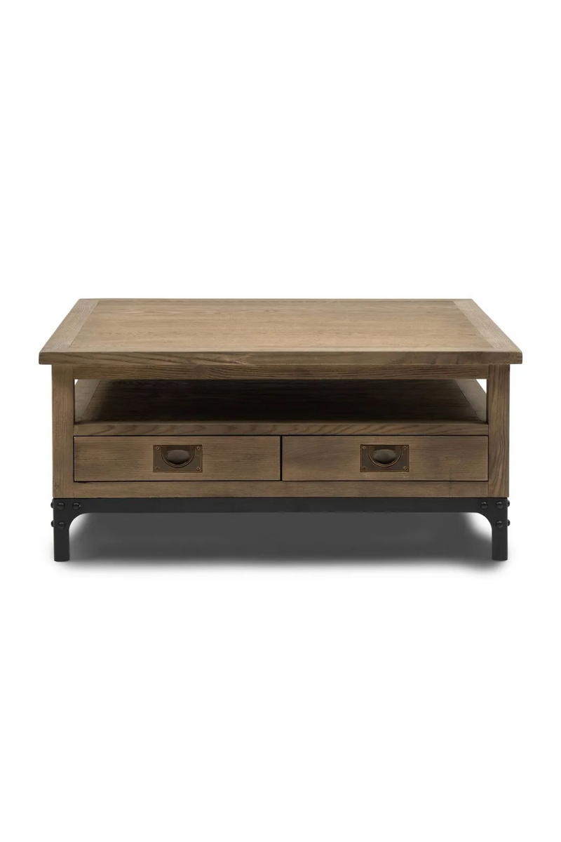 Wooden 4-Drawer Coffee Table | Rivièra Maison The Hoxton | Woodfurniture.com