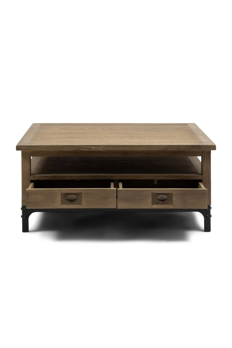 Wooden 4-Drawer Coffee Table | Rivièra Maison The Hoxton | Woodfurniture.com