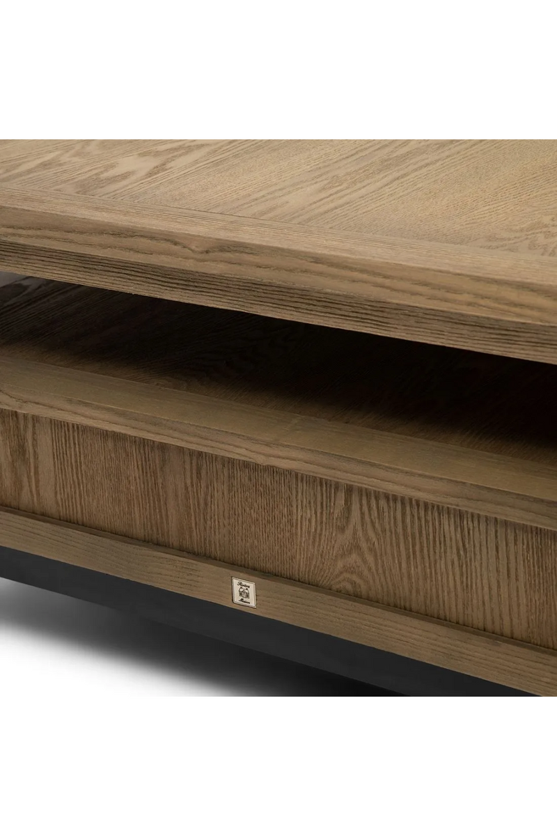 Wooden 4-Drawer Coffee Table | Rivièra Maison The Hoxton | Woodfurniture.com