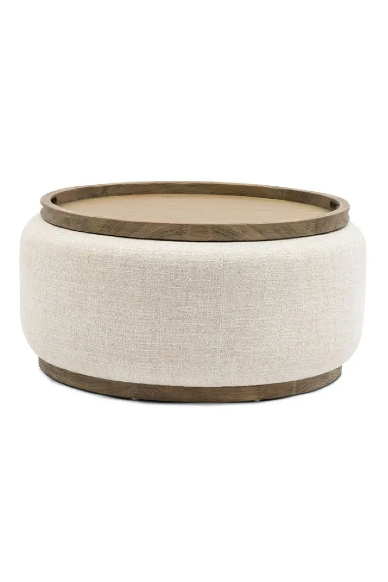 White Tweed Coffee Table | Rivièra Maison Babylon | Woodfurniture.com