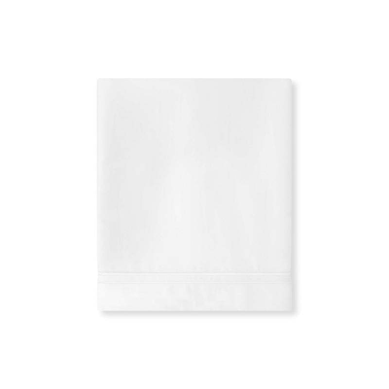 2000TC White Sateen Flat Sheet | Amalia Home Sublime | Woodfurniture.com
