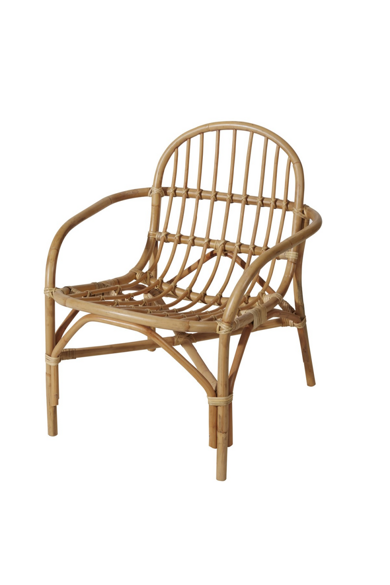 Natural Rattan Accent Chair | Tikamoon Mina | Woodfurniture.com
