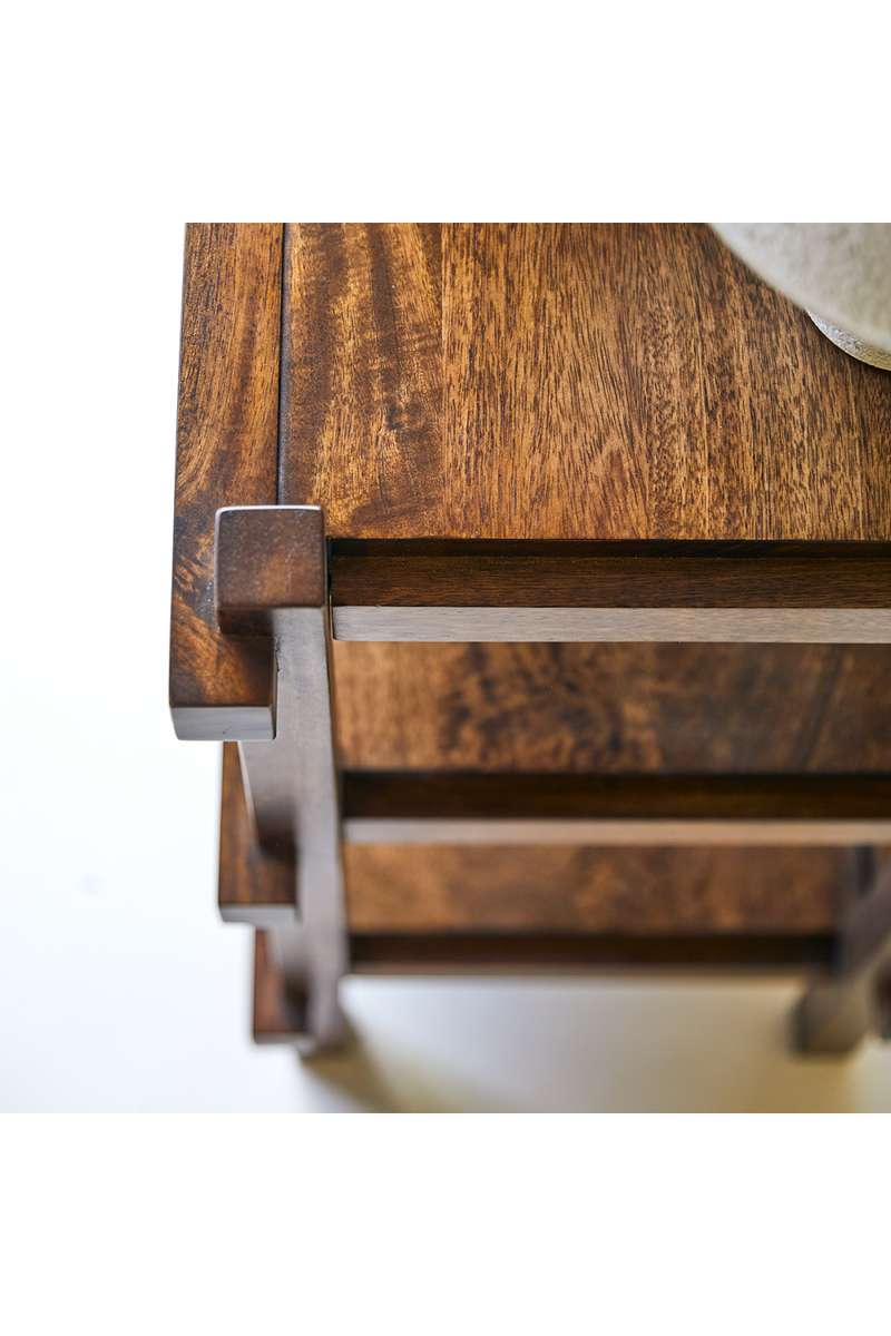 Mango Wood Rustic Console Table | Tikamoon Arko | Woodfurniture.com