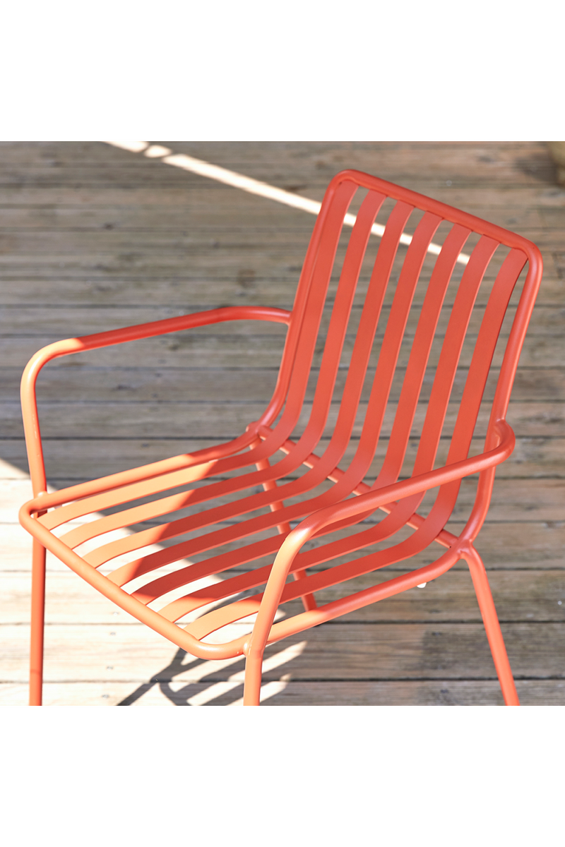 Metal Outdoor Armchair | Tikamoon Gaby | Woodfurniture.com