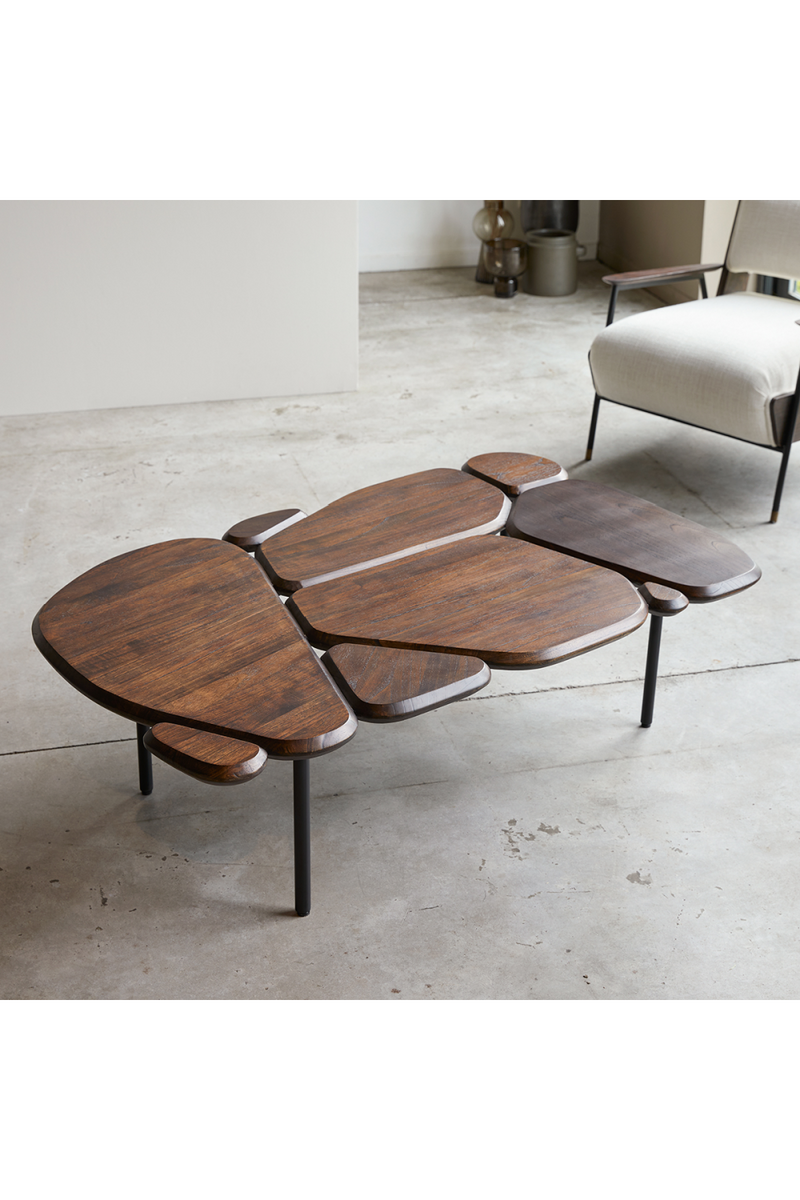 Mindi Wood Modern Coffee Table | Tikamoon Agar | Woodfurniture.com