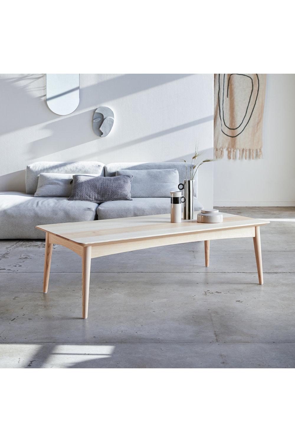 French Olive Coffee Table | Tikamoon Josef | Woodfurniture.com