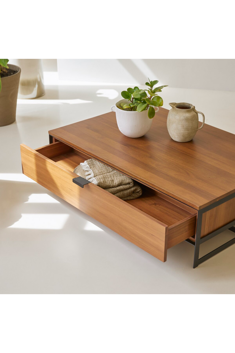 Acacia Storage Coffee Table | Tikamoon Urban | Woodfurniture.com
