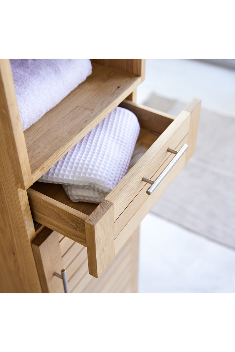 Japandi Bathroom Cabinet | Tikamoon Soho | Woodfurniture.com