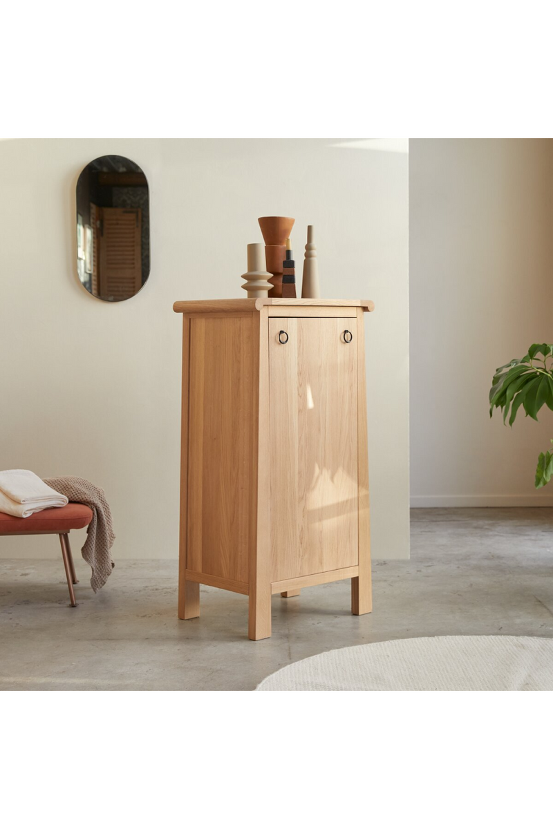 Solid Oak Bathroom Column | Tikamoon Volute | Woodfurniture.com