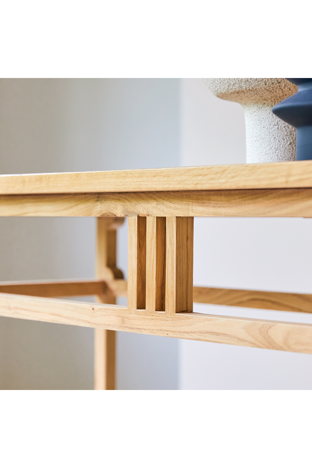 Solid Oak Wood Console Table | Tikamoon Clovis | Woodfurniture.com