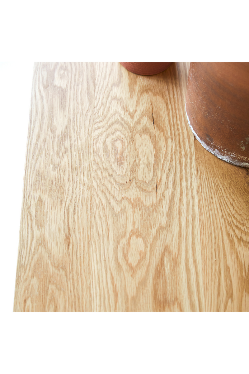 Solid Oak Console Table | Tikamoon Clovis | Woodfurniture.com