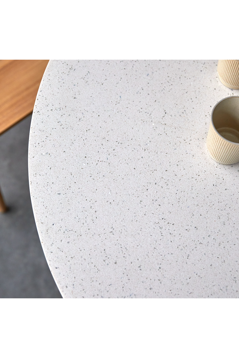 Terrazzo Round Table | Tikamoon Isaure | Woodfurniture.com