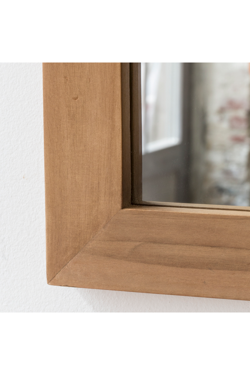 Teak Accent Mirror | Tikamoon Milano | Woodfurniture.com