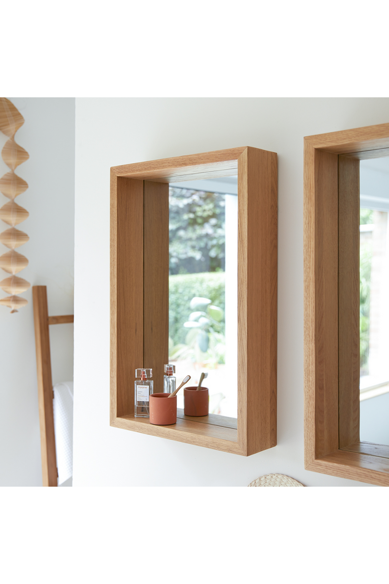 Rectangular Oak Mirror | Tikamoon Easy | Woodfurniture.com