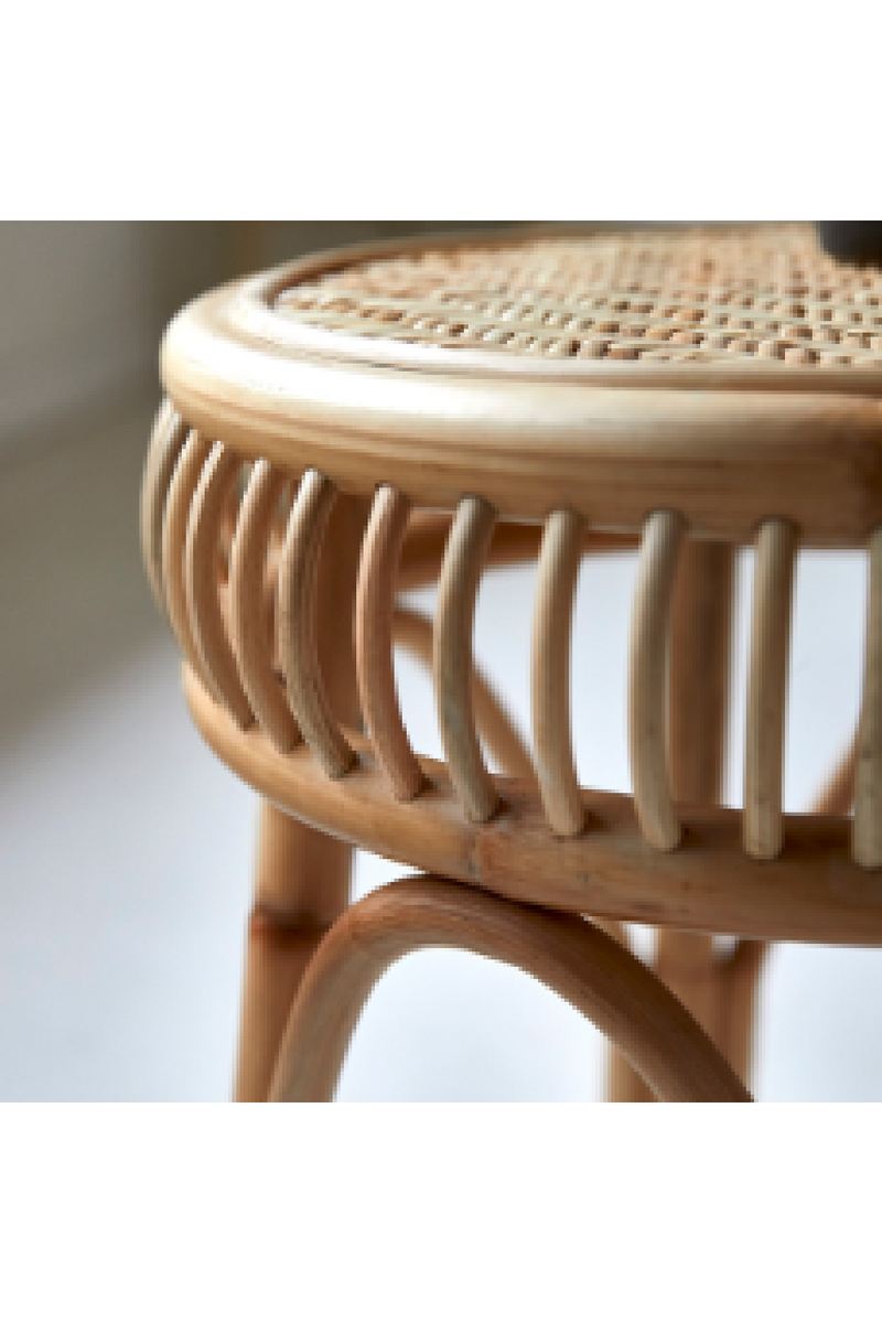 Rattan Modern Side Table | Tikamoon Zita | Woodfurniture.com