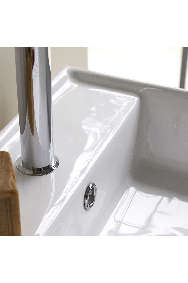 Ceramic Bathroom Sink | Tikamoon Leonce  | Woodfurniture.com