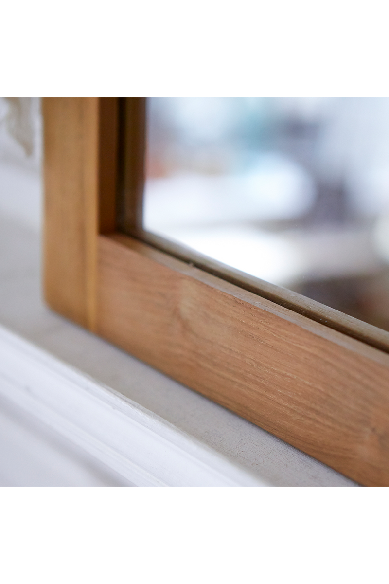 Teak Accent Mirror | Tikamoon Bahya Solo | Woodfurniture.com