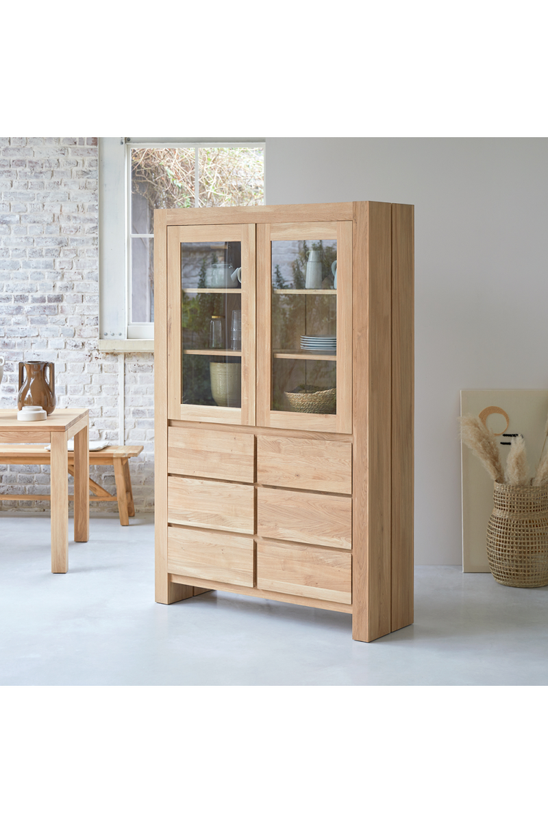 Natural Oak Kitchen Cabinet | Tikamoon Eden | Woodfurniture.com